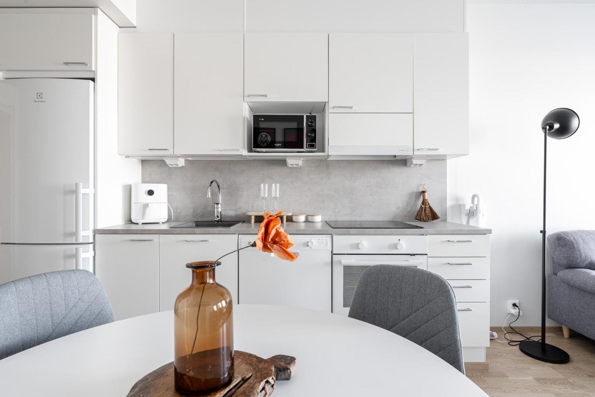 Modern 1br With Sauna & Balcony * Tampere