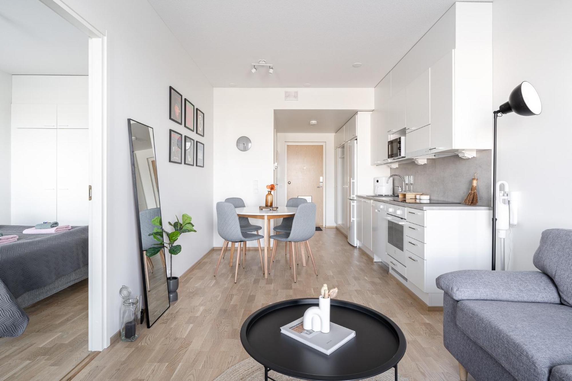 Modern 1br With Sauna & Balcony Appartamento *